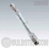 J230V-150W/79mm short J SERIES Ushio Halogen Double Ended Lamp with a recessed single contact base, CC-8 linear filaments, even, linear illumination and T2.5 & T4. Only for use in approved enclosed halogen fixtures.