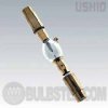UXM-200H Short-arc mercury/xenon lamps characterized by unique spectral wavelength outputs particularly in the deep ultraviolet regions. These lamps may be used for special analytical and industrial applications. Deep UV xenon mercury burner Hg/Xe 200W Ushio halogen lamp