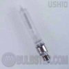 EYV Ushio JCV Series Tungsten halogen filled mini candelabra bulbs with an E11 base, 130V and universal burn position. For use only in approved enclosed halogen fixtures.