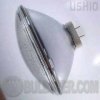 300par56/nsp Ushio PAR56 Series Tungsten Halogen Lamp with a seven inch diameter, parabolic aluminized reflector and a narrow spot beam spread. This light should be oriented with the base in a horizontal burn position and has 20x14 field angle degrees at 10% peak candle power and 10x8 at 50% peak candle power. For use only in approved halogen fixtures.