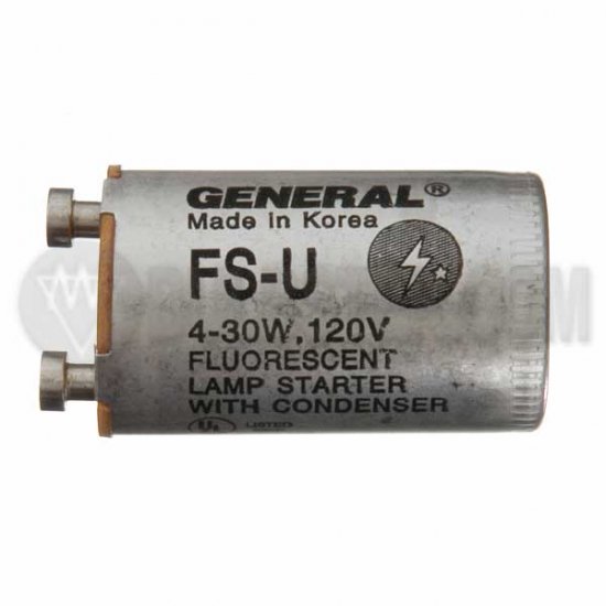 Fluorescent Starter fs-u 120v - Click Image to Close