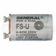 Fluorescent Starter fs-u 220v