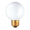 40G19WH 40W G19 GLOBE WHITE 125V