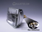 Rectangular 100mmx165mm glass