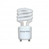 CF13WW/GU24 13W CFL.COIL GU24 WARM WH. Twist and Lock CFL's fir the standardized line voltage socket promoted by Energy Star. Long life. Saves up to 75% in energy costs. All lamps offered in Warm White. Minimum starting temperature 0 degrees F.