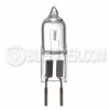 jc12v-35w/gy6.35 c-8, 2000 hours Ushio JC Series Low Voltage Halogen bulb with a glass 2-pin base - GY6.35. For use only in approved enclosed halogen fixtures.