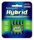 Rayovac Hybrid Rechargeable 4-Pack AAA