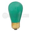 S14GRN11C 11W S14 CERAMIC GREEN 130V