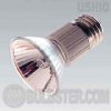 JDR120V-100WL/N/E26 Ushio MR-16 JDR Series Tungsten Halogen Lamp with a two inch dichroic coated reflector, line voltage, medium screw base and a 10 degree narrow spot beam spread. For use in approved halogen fixtures.