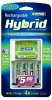 Rayovac Hybrid Rechargeable 2 AAs 2 AAAs & Charger