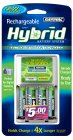 Rayovac Hybrid Rechargeable 2 AAs 2 AAAs & Charger