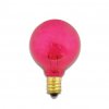 10G12P 10W G12 PINK CAND. 130V Bulbrite globe