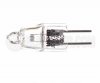 JC6V-30W/G4 Miniature bi-pin microscope lamp, 6 volts 30 watts, commonly used in endothelial applications. c-6 filament, G4 base. Can be used in a Nikon TS100 Microscope. Ushio halogen lamp