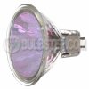 ext/fg/ws/4700 Ushio MR-16 Whitestar Series Tungsten Halogen Lamps with a high color temperature, low voltage, two inch diameter dichroic reflector, UV-Cut Halogen Capsule, 2-Pin base and universal burn position. This lamp has front glass, a 12 degree spot beam spread and is only for use in approved halogen fixtures.