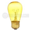 S14YEL11T 11W S14 TRANS YELLOW 130V