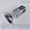 JDR120V-75WL/W/E26 Ushio MR-16 JDR Series Tungsten Halogen Lamp with a two inch dichroic coated reflector, line voltage, medium screw base and a 30 degree flood beam spread. For use in approved halogen fixtures.